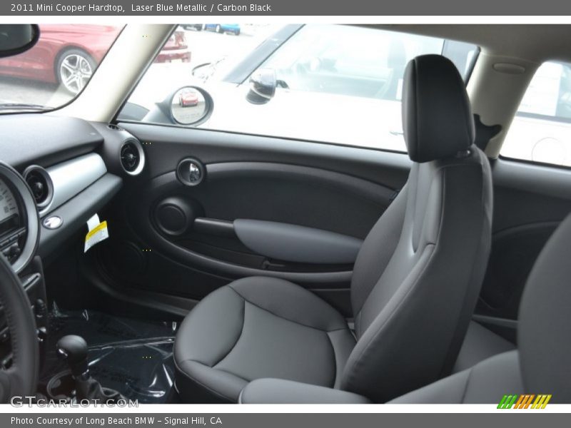 Laser Blue Metallic / Carbon Black 2011 Mini Cooper Hardtop