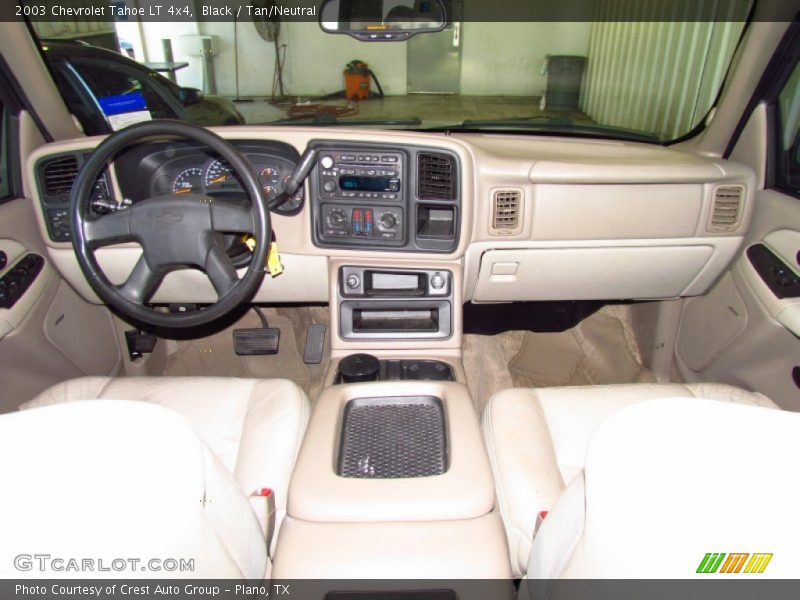 Black / Tan/Neutral 2003 Chevrolet Tahoe LT 4x4