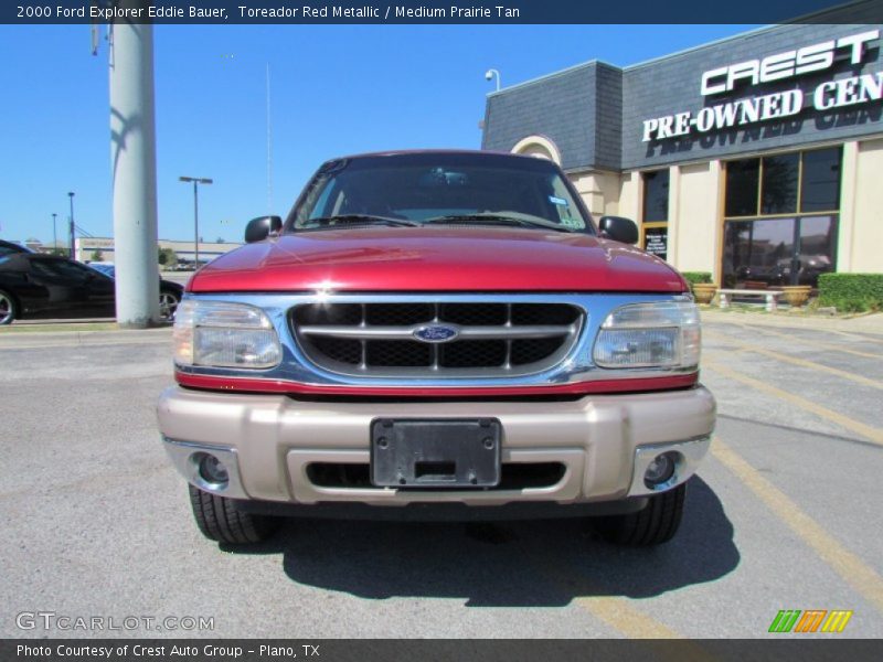 Toreador Red Metallic / Medium Prairie Tan 2000 Ford Explorer Eddie Bauer