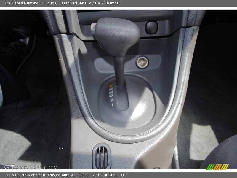 Laser Red Metallic / Dark Charcoal 2002 Ford Mustang V6 Coupe