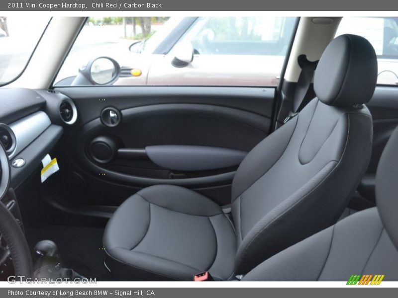 Chili Red / Carbon Black 2011 Mini Cooper Hardtop