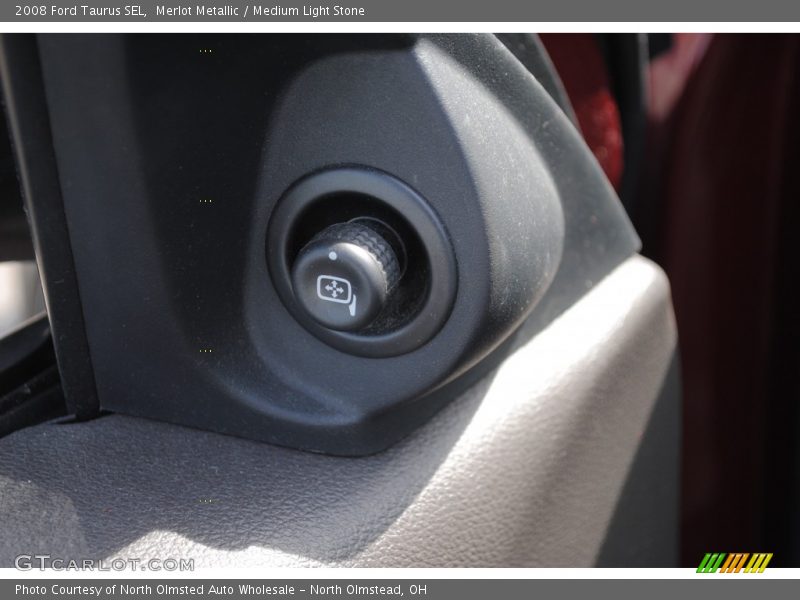 Merlot Metallic / Medium Light Stone 2008 Ford Taurus SEL