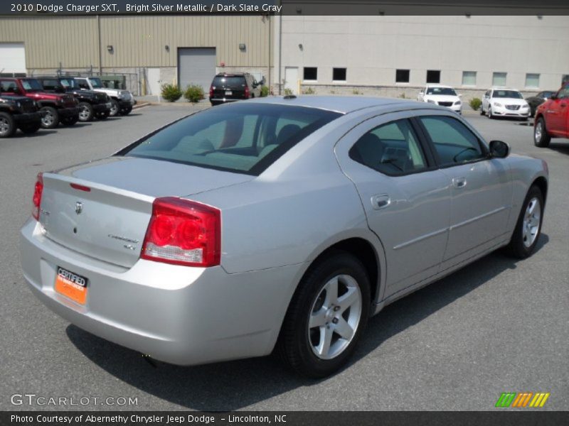 Bright Silver Metallic / Dark Slate Gray 2010 Dodge Charger SXT