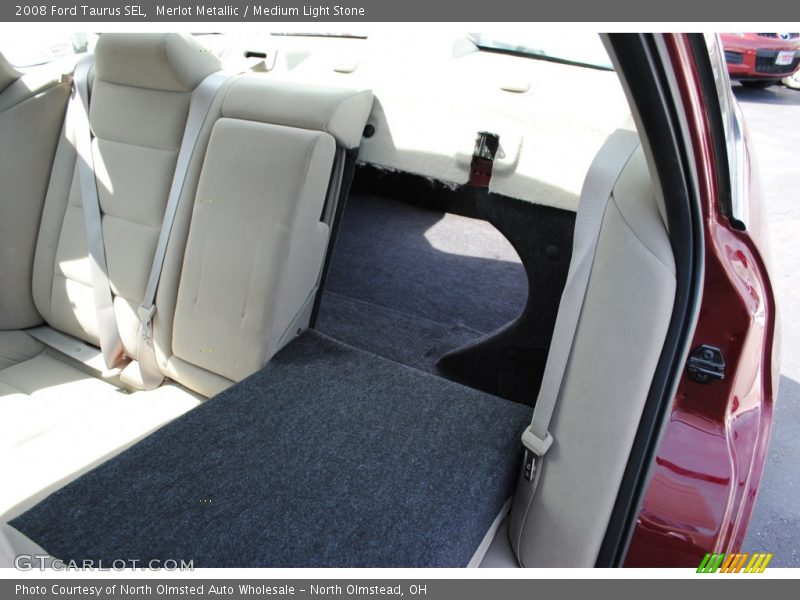 Merlot Metallic / Medium Light Stone 2008 Ford Taurus SEL