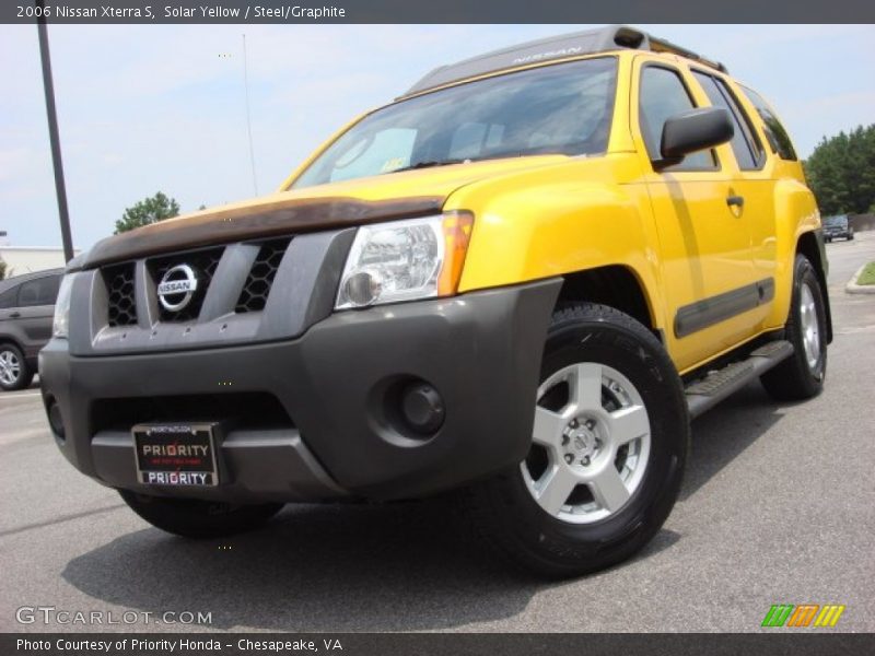 Solar Yellow / Steel/Graphite 2006 Nissan Xterra S