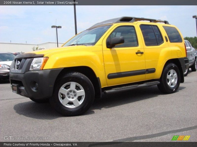 Solar Yellow / Steel/Graphite 2006 Nissan Xterra S