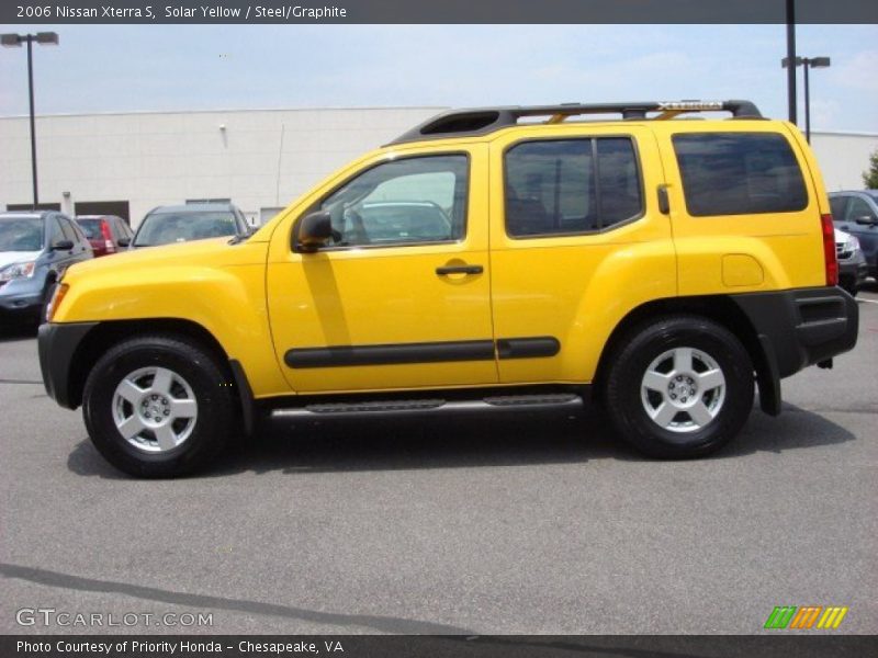 Solar Yellow / Steel/Graphite 2006 Nissan Xterra S