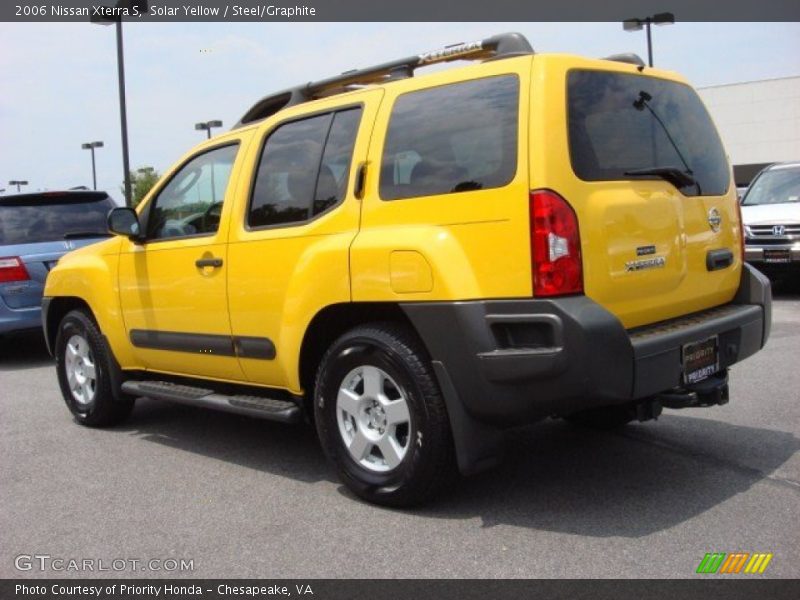 Solar Yellow / Steel/Graphite 2006 Nissan Xterra S