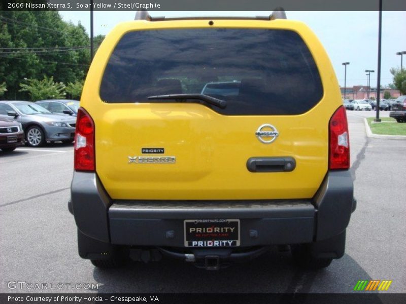 Solar Yellow / Steel/Graphite 2006 Nissan Xterra S