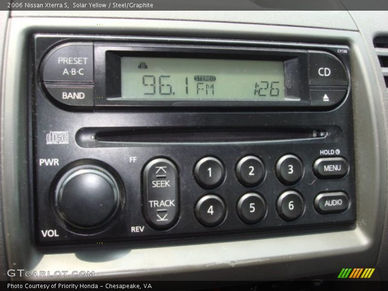 Solar Yellow / Steel/Graphite 2006 Nissan Xterra S