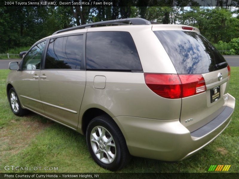Desert Sand Mica / Fawn Beige 2004 Toyota Sienna XLE AWD