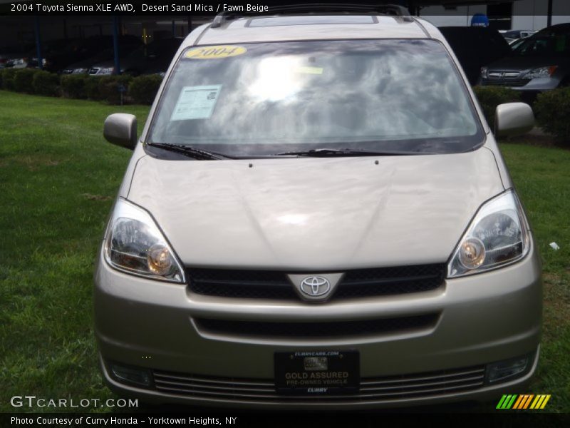 Desert Sand Mica / Fawn Beige 2004 Toyota Sienna XLE AWD