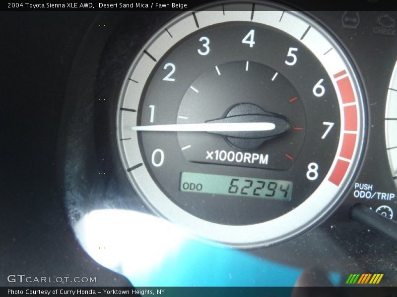 Desert Sand Mica / Fawn Beige 2004 Toyota Sienna XLE AWD