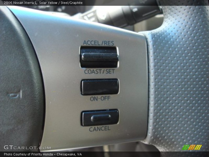 Solar Yellow / Steel/Graphite 2006 Nissan Xterra S