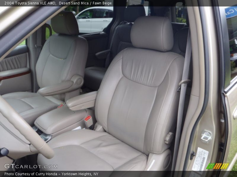 Desert Sand Mica / Fawn Beige 2004 Toyota Sienna XLE AWD