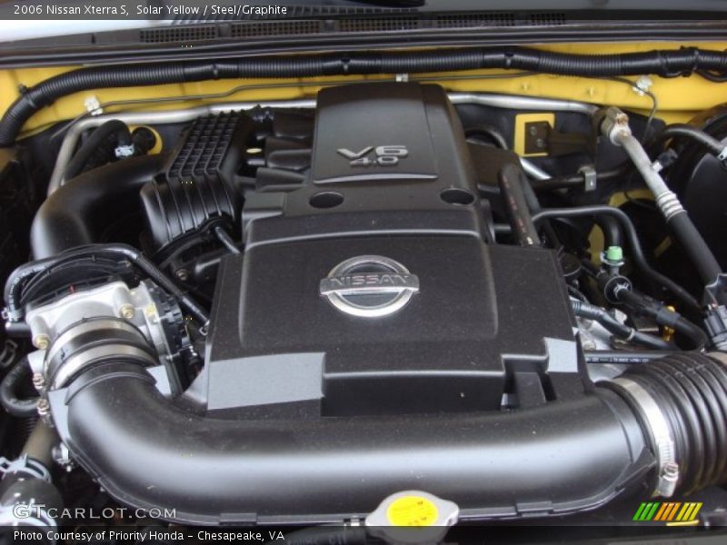 Solar Yellow / Steel/Graphite 2006 Nissan Xterra S
