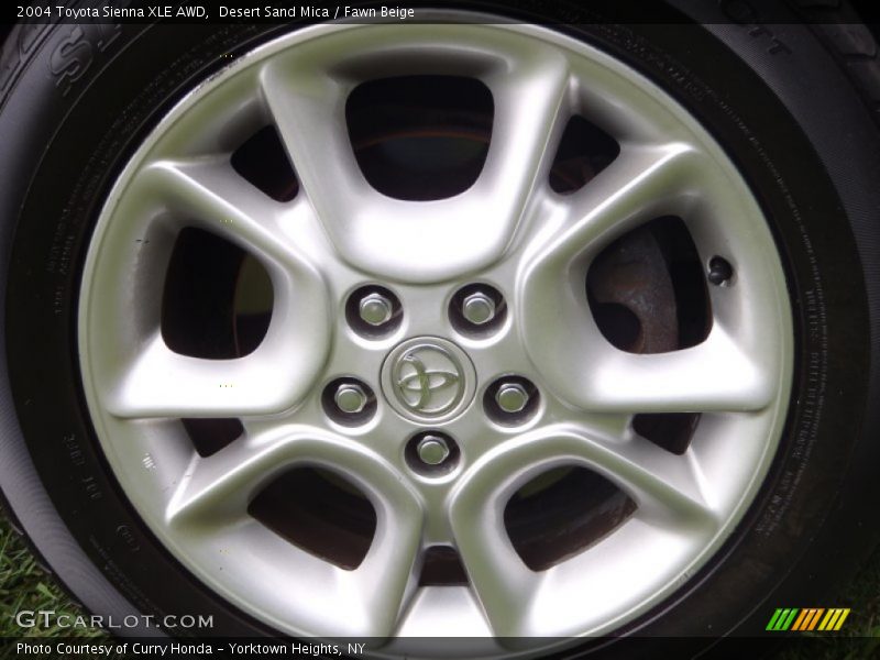 Desert Sand Mica / Fawn Beige 2004 Toyota Sienna XLE AWD
