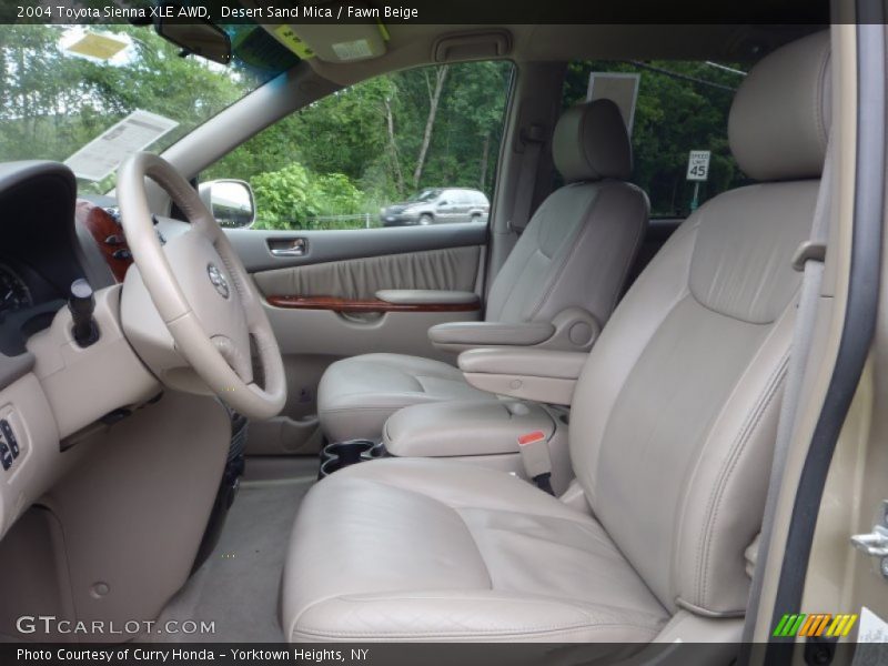 Desert Sand Mica / Fawn Beige 2004 Toyota Sienna XLE AWD
