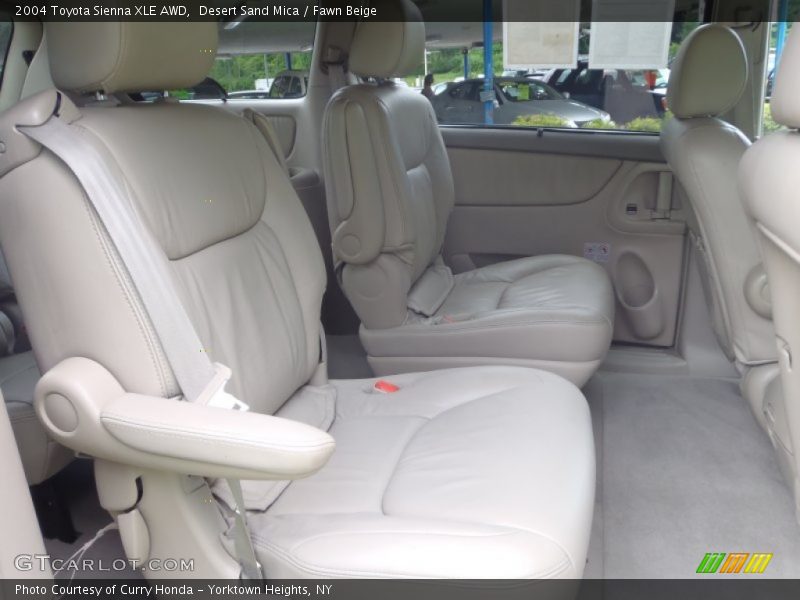 Desert Sand Mica / Fawn Beige 2004 Toyota Sienna XLE AWD