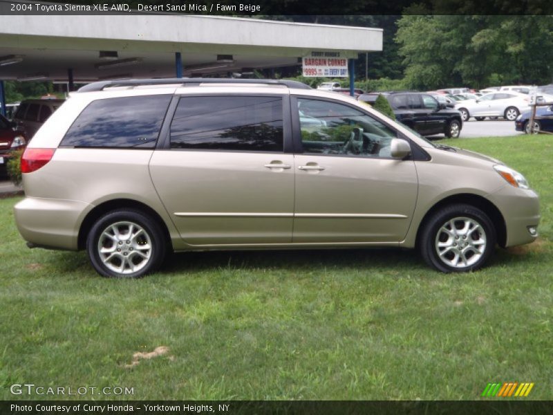 Desert Sand Mica / Fawn Beige 2004 Toyota Sienna XLE AWD