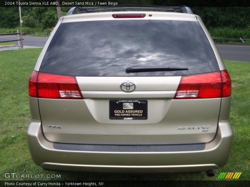 Desert Sand Mica / Fawn Beige 2004 Toyota Sienna XLE AWD
