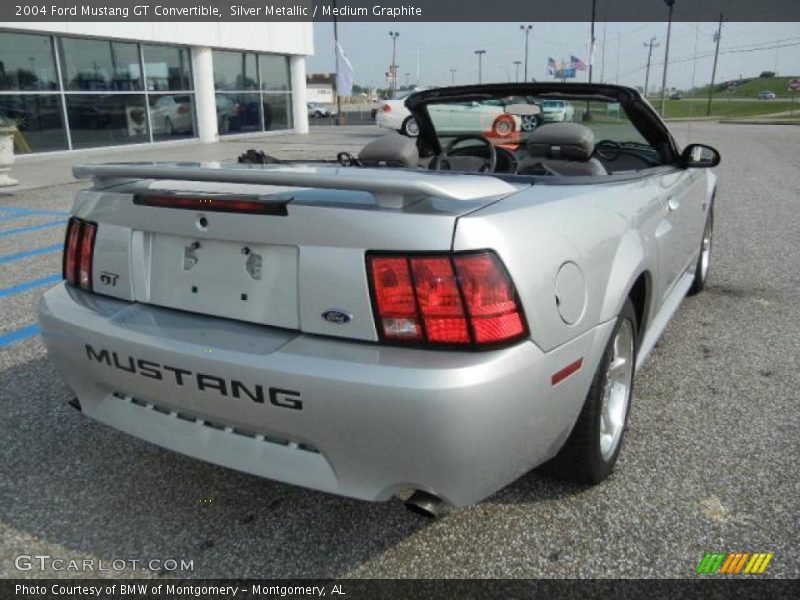 Silver Metallic / Medium Graphite 2004 Ford Mustang GT Convertible