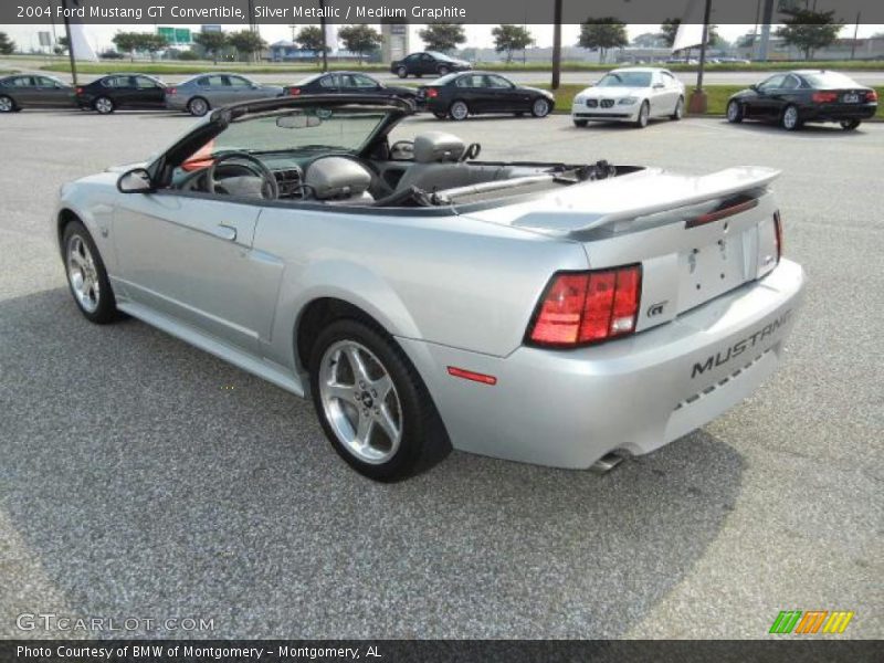 Silver Metallic / Medium Graphite 2004 Ford Mustang GT Convertible