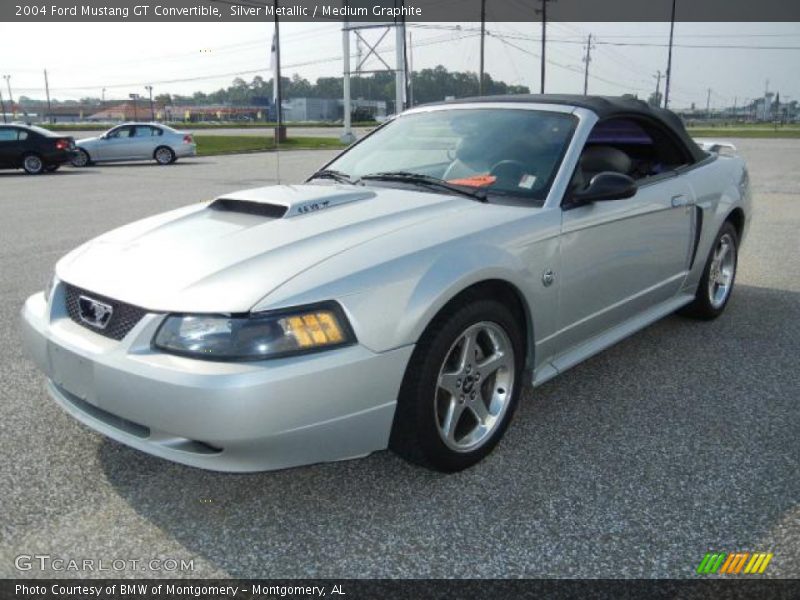 Front 3/4 View of 2004 Mustang GT Convertible