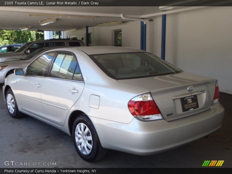 Lunar Mist Metallic / Dark Gray 2005 Toyota Camry LE