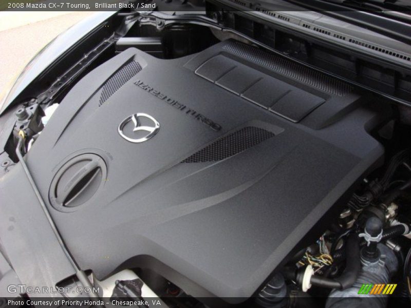 Brilliant Black / Sand 2008 Mazda CX-7 Touring