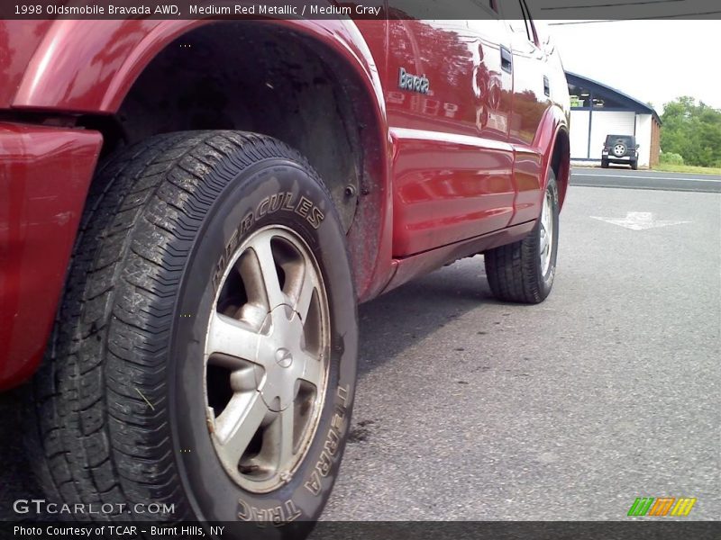 Medium Red Metallic / Medium Gray 1998 Oldsmobile Bravada AWD