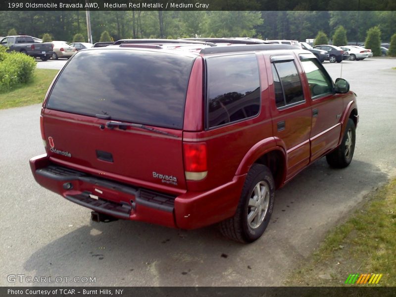 Medium Red Metallic / Medium Gray 1998 Oldsmobile Bravada AWD