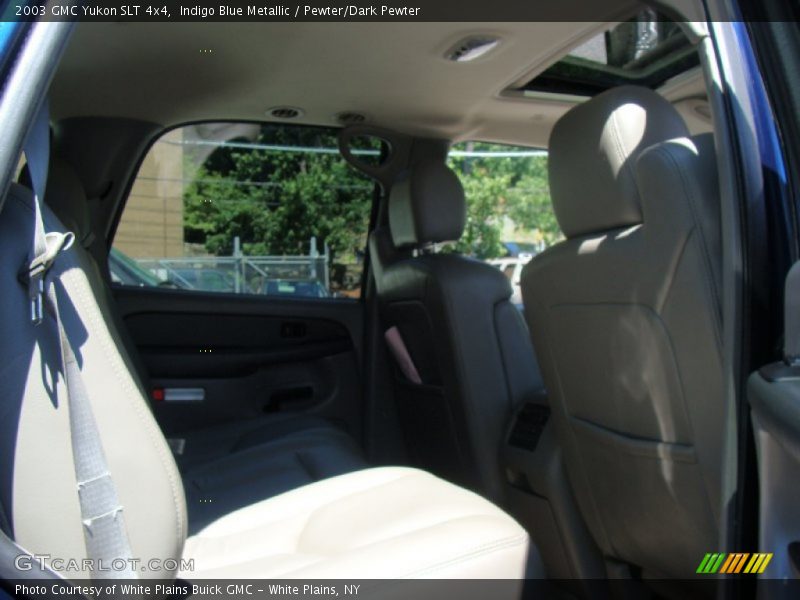 Indigo Blue Metallic / Pewter/Dark Pewter 2003 GMC Yukon SLT 4x4