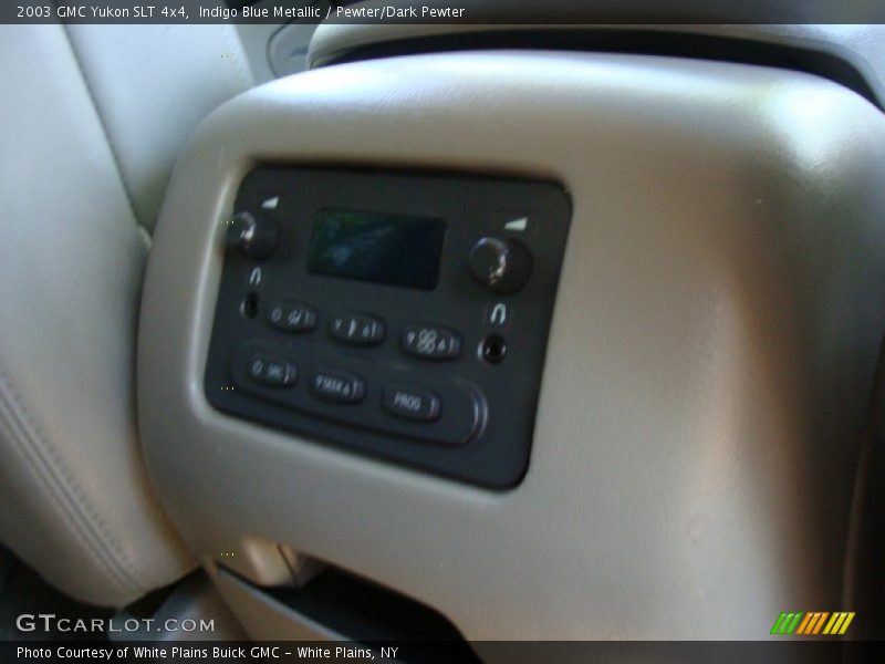 Indigo Blue Metallic / Pewter/Dark Pewter 2003 GMC Yukon SLT 4x4
