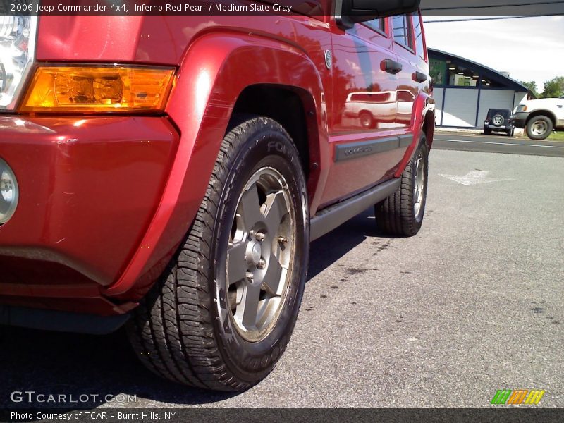 Inferno Red Pearl / Medium Slate Gray 2006 Jeep Commander 4x4