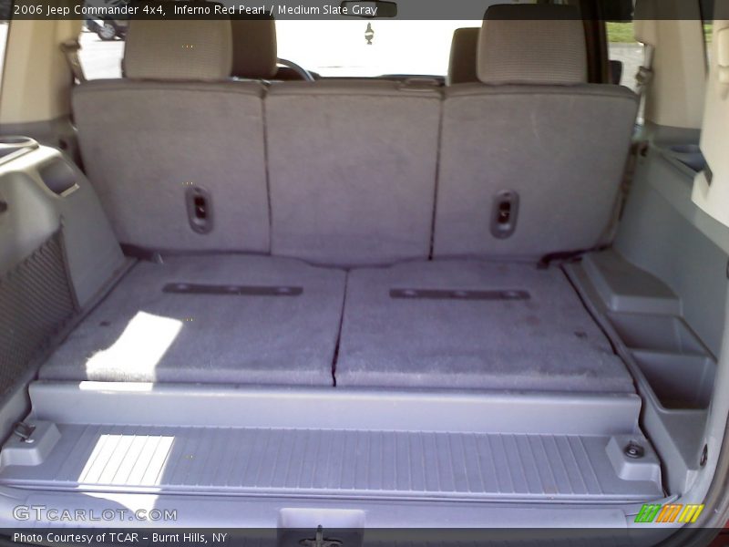 Inferno Red Pearl / Medium Slate Gray 2006 Jeep Commander 4x4