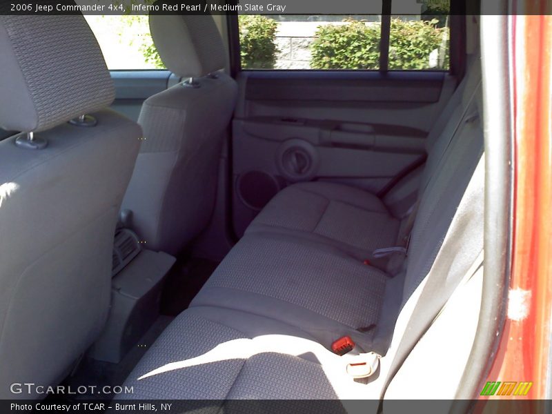 Inferno Red Pearl / Medium Slate Gray 2006 Jeep Commander 4x4