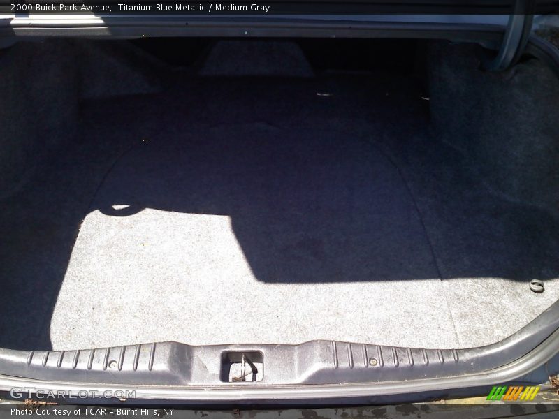Titanium Blue Metallic / Medium Gray 2000 Buick Park Avenue