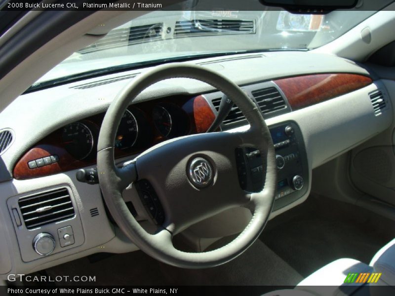 Platinum Metallic / Titanium 2008 Buick Lucerne CXL