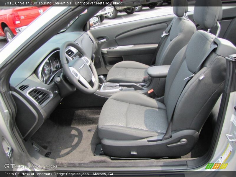  2011 200 Touring Convertible Black Interior