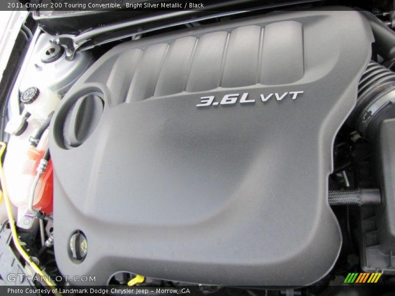  2011 200 Touring Convertible Engine - 3.6 Liter DOHC 24-Valve VVT Pentastar V6
