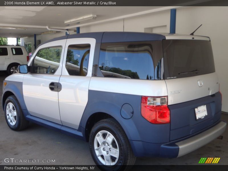 Alabaster Silver Metallic / Gray/Blue 2006 Honda Element LX AWD