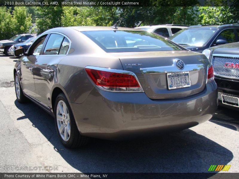 Mocha Steel Metallic / Cocoa/Light Cashmere 2010 Buick LaCrosse CXL AWD