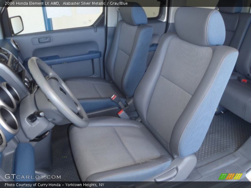 Alabaster Silver Metallic / Gray/Blue 2006 Honda Element LX AWD