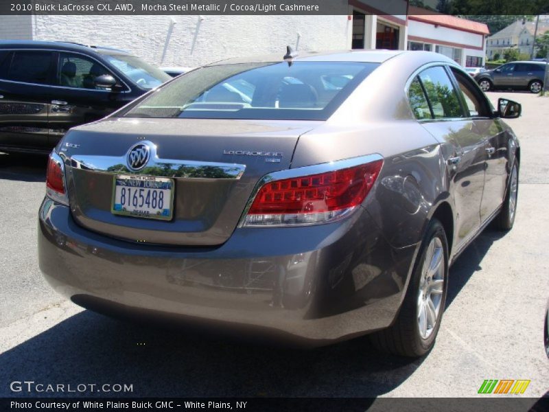 Mocha Steel Metallic / Cocoa/Light Cashmere 2010 Buick LaCrosse CXL AWD