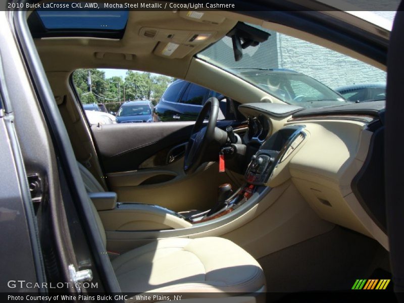 Mocha Steel Metallic / Cocoa/Light Cashmere 2010 Buick LaCrosse CXL AWD