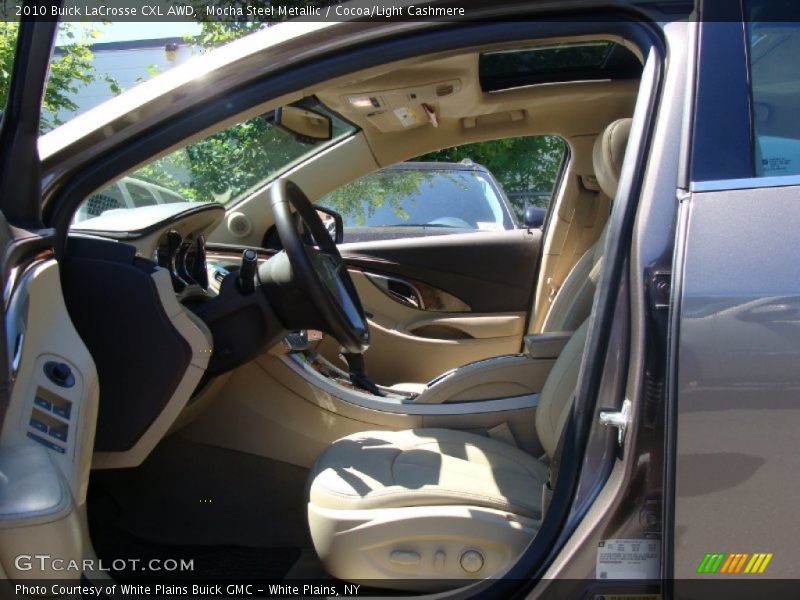 Mocha Steel Metallic / Cocoa/Light Cashmere 2010 Buick LaCrosse CXL AWD