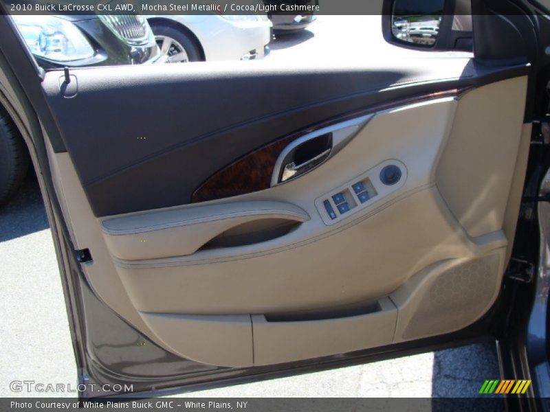 Mocha Steel Metallic / Cocoa/Light Cashmere 2010 Buick LaCrosse CXL AWD