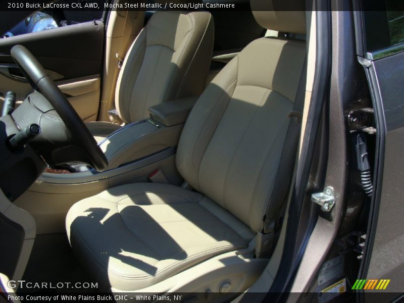 Mocha Steel Metallic / Cocoa/Light Cashmere 2010 Buick LaCrosse CXL AWD