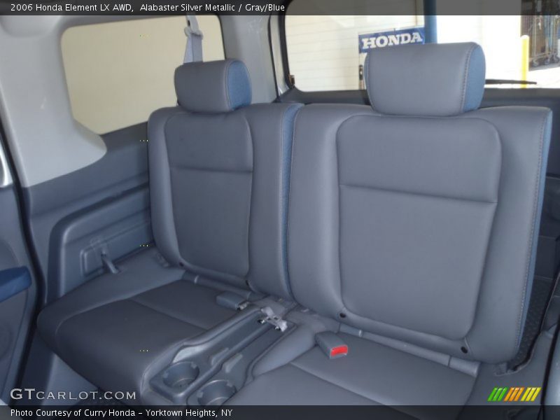 Alabaster Silver Metallic / Gray/Blue 2006 Honda Element LX AWD